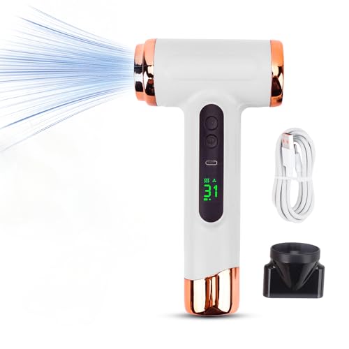 Akku Föhn 15.000 MAh Haarföhn, Kalter...