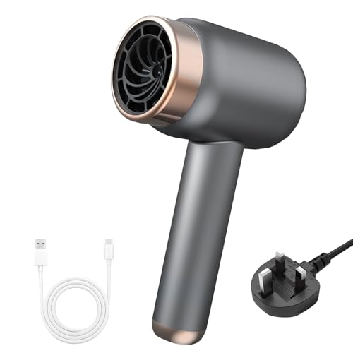 Akku Haartrockner Kabellos, Tragbarer Akku...