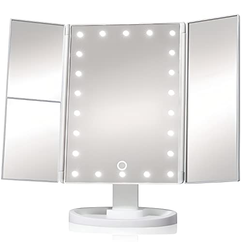 Retoo Kosmetikspiegel mit Beleuchtung LED...