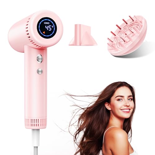 Ionen Föhn mit Diffusor - 160.000 U/min...