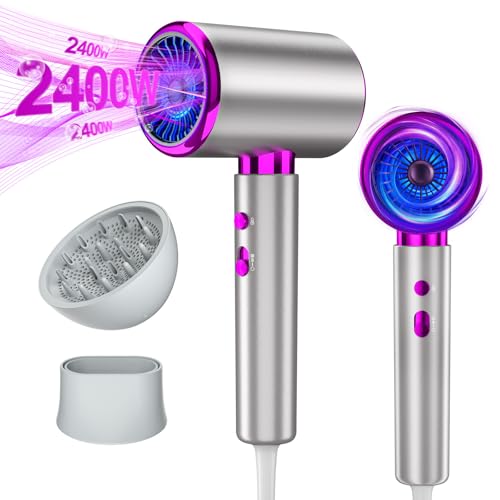 DMTIVMG Ionen Föhn 2400W Profi Haartrockner...