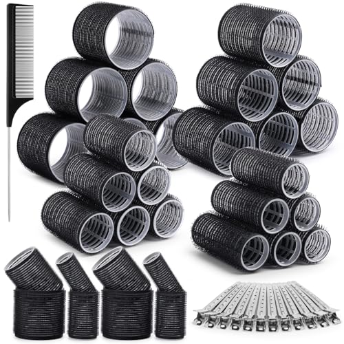 37 Stücke Lockenwickler Locken Set mit 4...