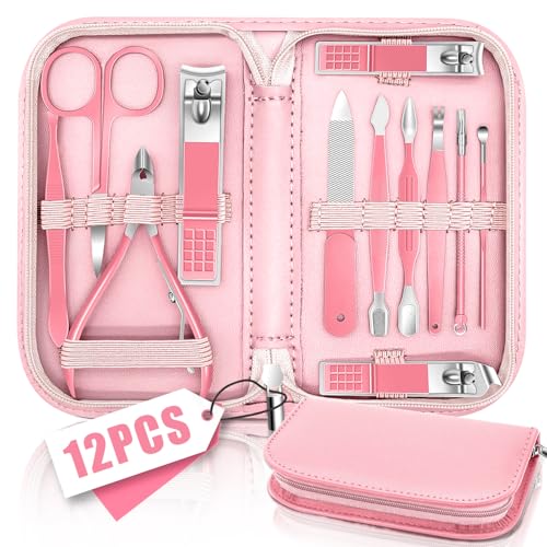 Maniküre Set Nagelknipser 12 in 1,...