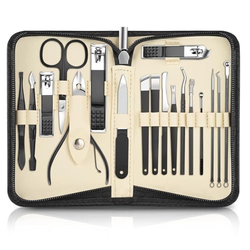 Maniküre Set,DUAIU 18 in 1 Nagelset...