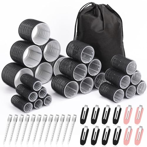 Lockenwickler-Set mit 24 Lockenwicklern (6...